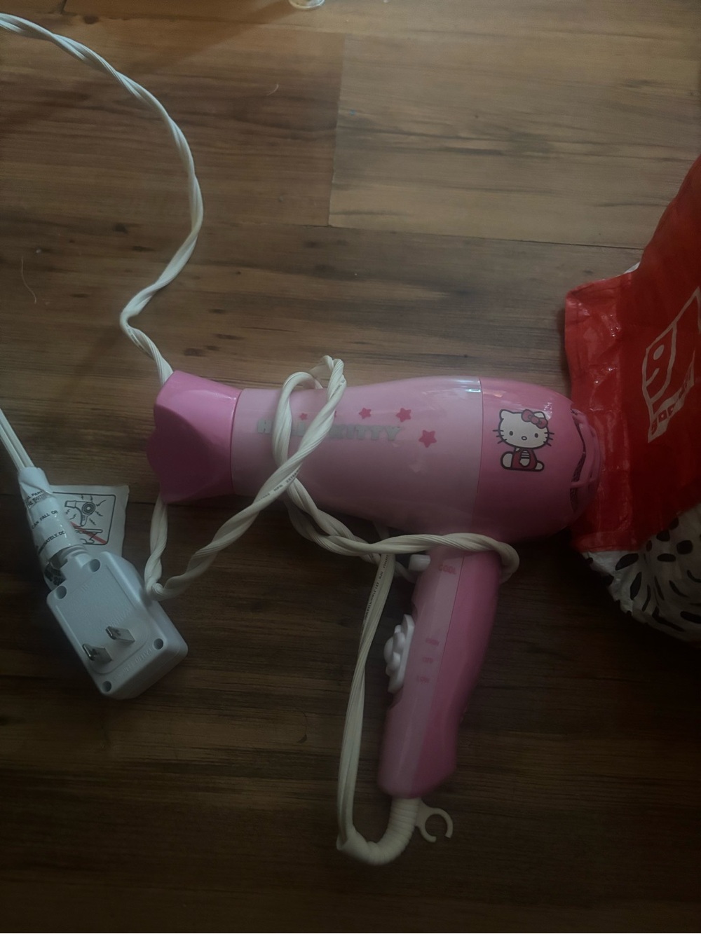 Hello kitty hair dryer